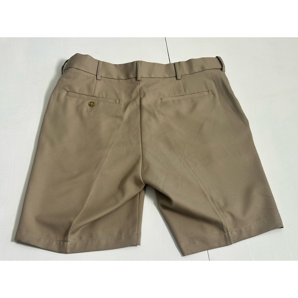 PGA Tour Men's Golf Bermuda Lightweight Shorts Tan/Beige Size 34 - Picture 6 of 16
